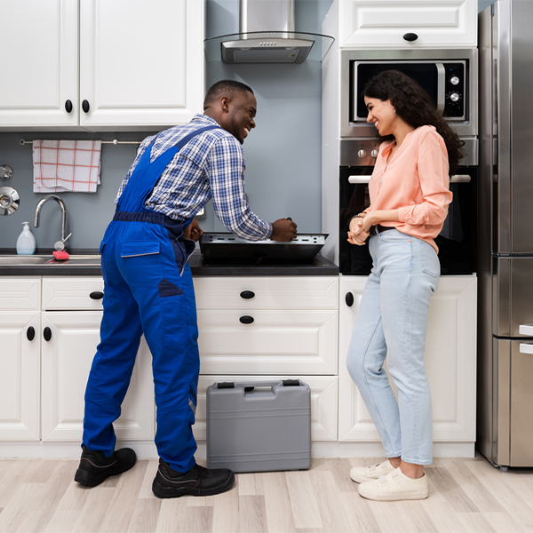 can you provide an estimate for cooktop repair before beginning any work in Whites Landing